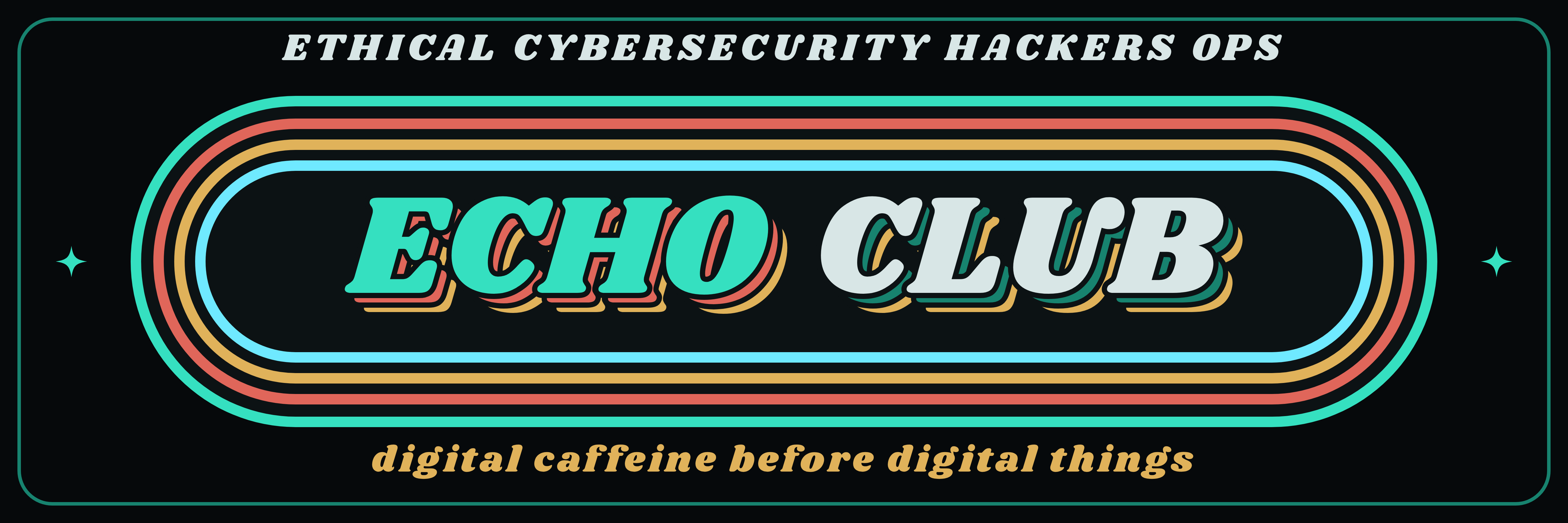 ECHO Club 6 by 2 foot banner, Website color version